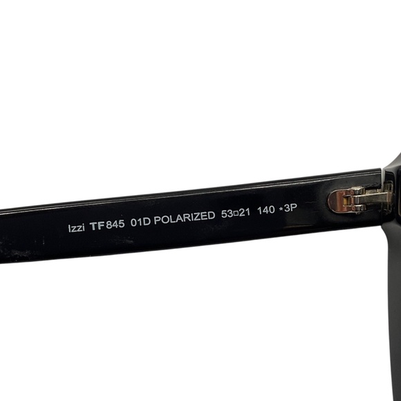TOM FORD BLACK IZZI POLARIZED CAT EYE SUNGLASSES main image 8
